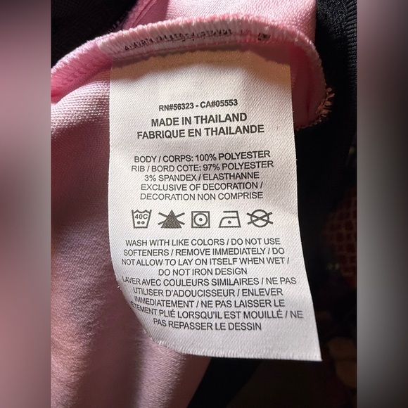 Nike Pink and Black Bomber Jacket - Picture 3 of 4